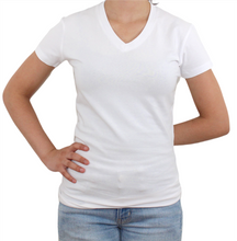 Load image into Gallery viewer, Ladies V.Neck Plain T-Shirt